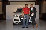 Salman Khan gets a new Audi Q7 in Taj Land_s End, Mumbai on 7th Dec 2011 (21).JPG